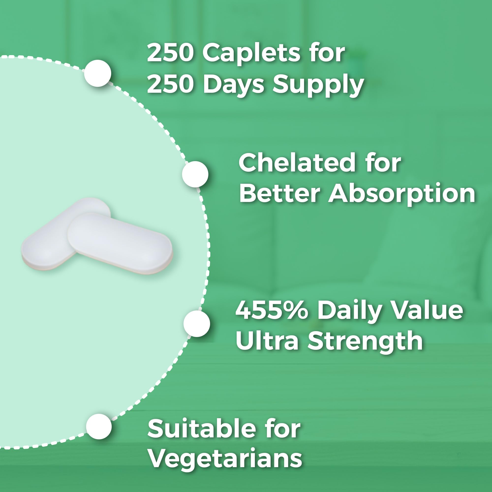 Vitamin World Zinc Chelaté 50 mg – emballage respectueux de l'environnement