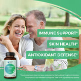 Vitamin World Zinc Chelaté 50 mg – étiquette sans gluten et ingrédients purs