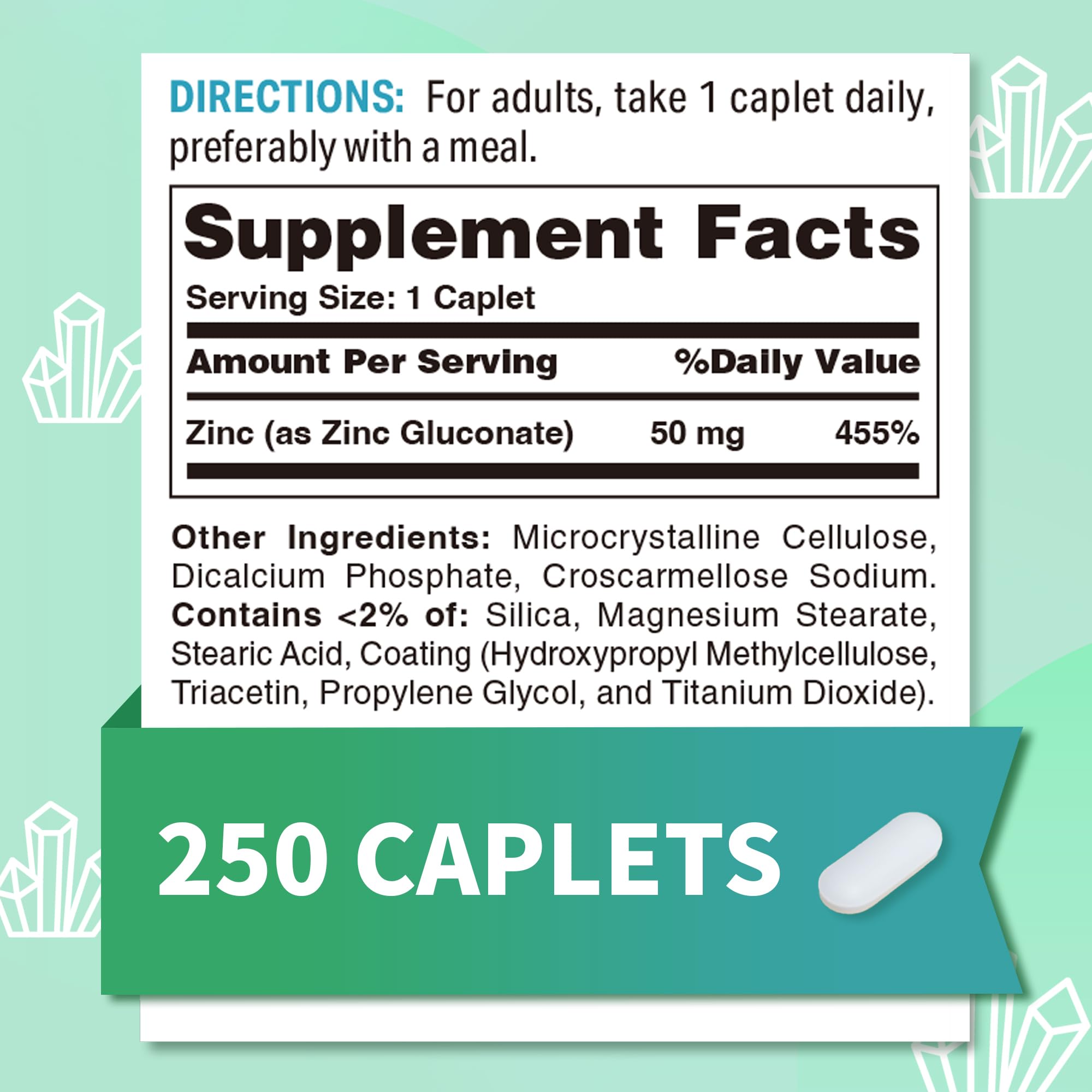 Vitamin World Zinc Chelaté – étui gélules, présentation claire pour le dosage quotidien