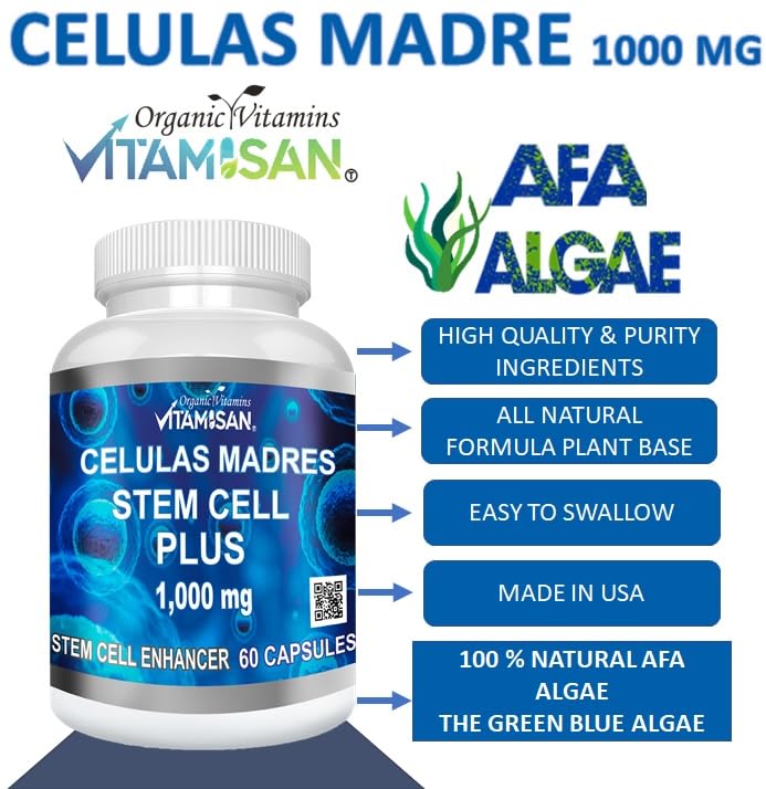 Vitamisan Celules Mères : capsules 1000 mg concentrées