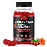 Gommes Vitamized canneberge 1500 mg sur flacon, soutien potentiel de l'appareil urinaire.