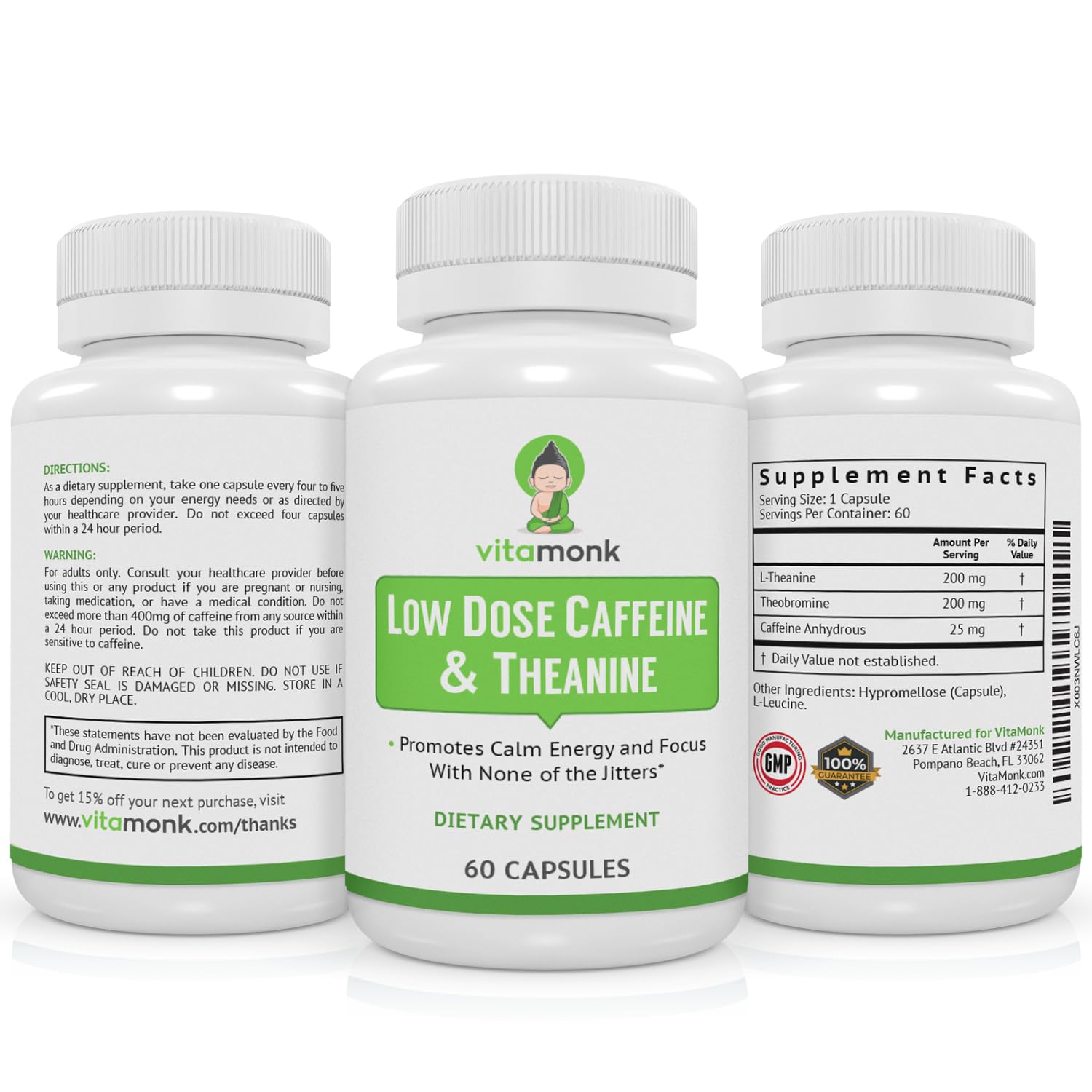 Conditionnement VitaMonk sécurisé et pratique pour microdosage.