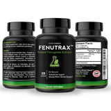 Emballage VitaMonk FenuTrax avec informations et sécurité.