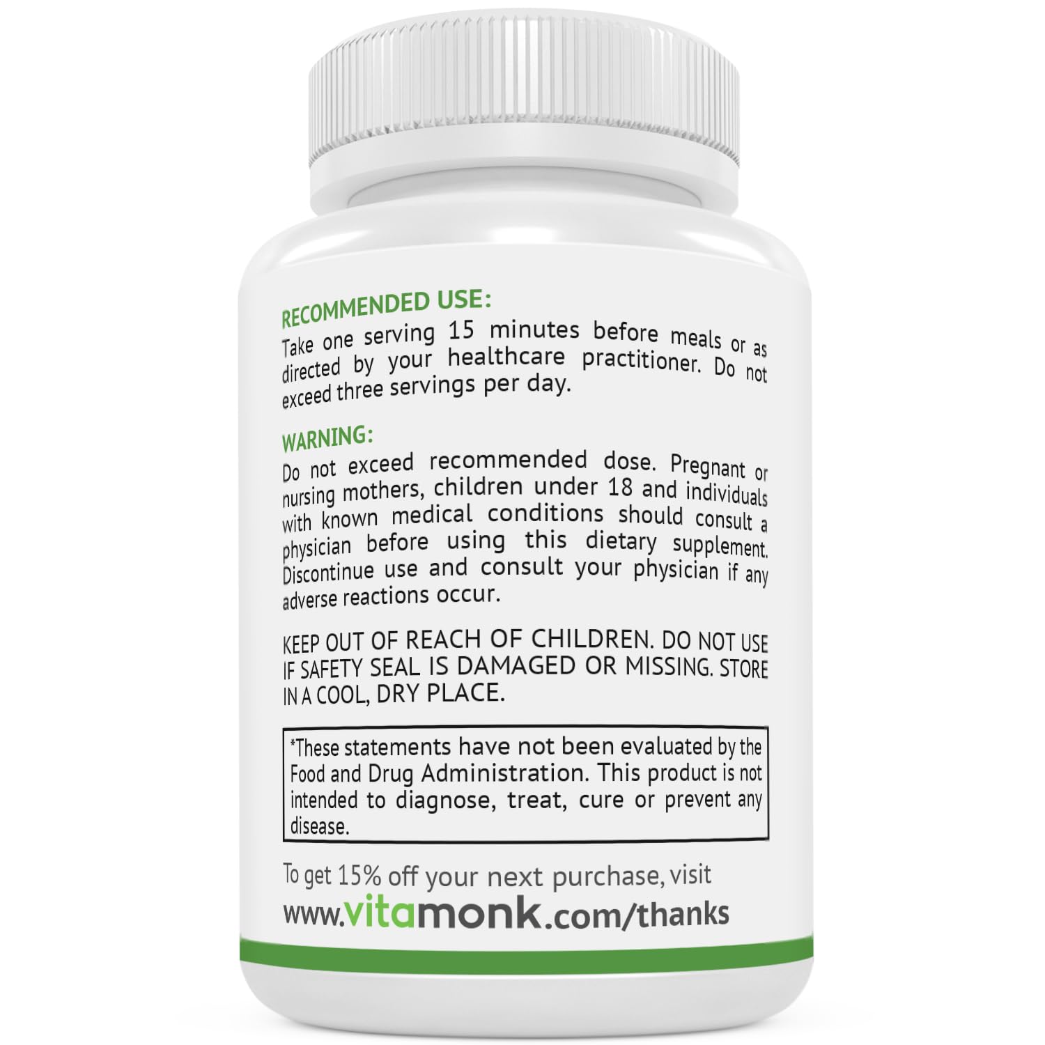 VitaMonk HistaResist: capsules ouvertes montrant la texture et la promesse d'une prise facile.