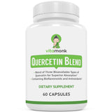 VitaMonk Quercetin Complex – bouteille de gélules, soutien immunitaire potentiel