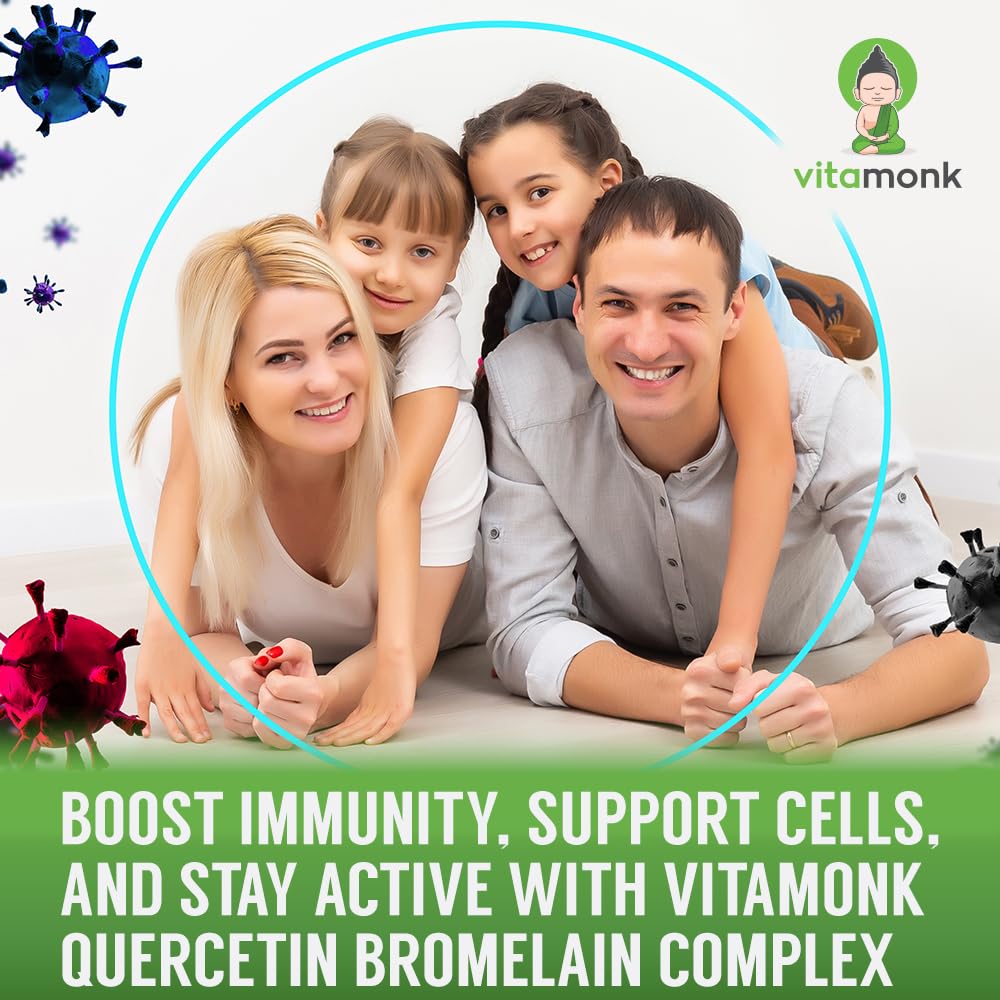 VitaMonk Quercetin Complex – isoquerc9tine, amélioration de lb4absorption