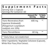VitaMonk Resveratrol Pterostilbene – capsules faciles à avaler pour une routine de bien-être.