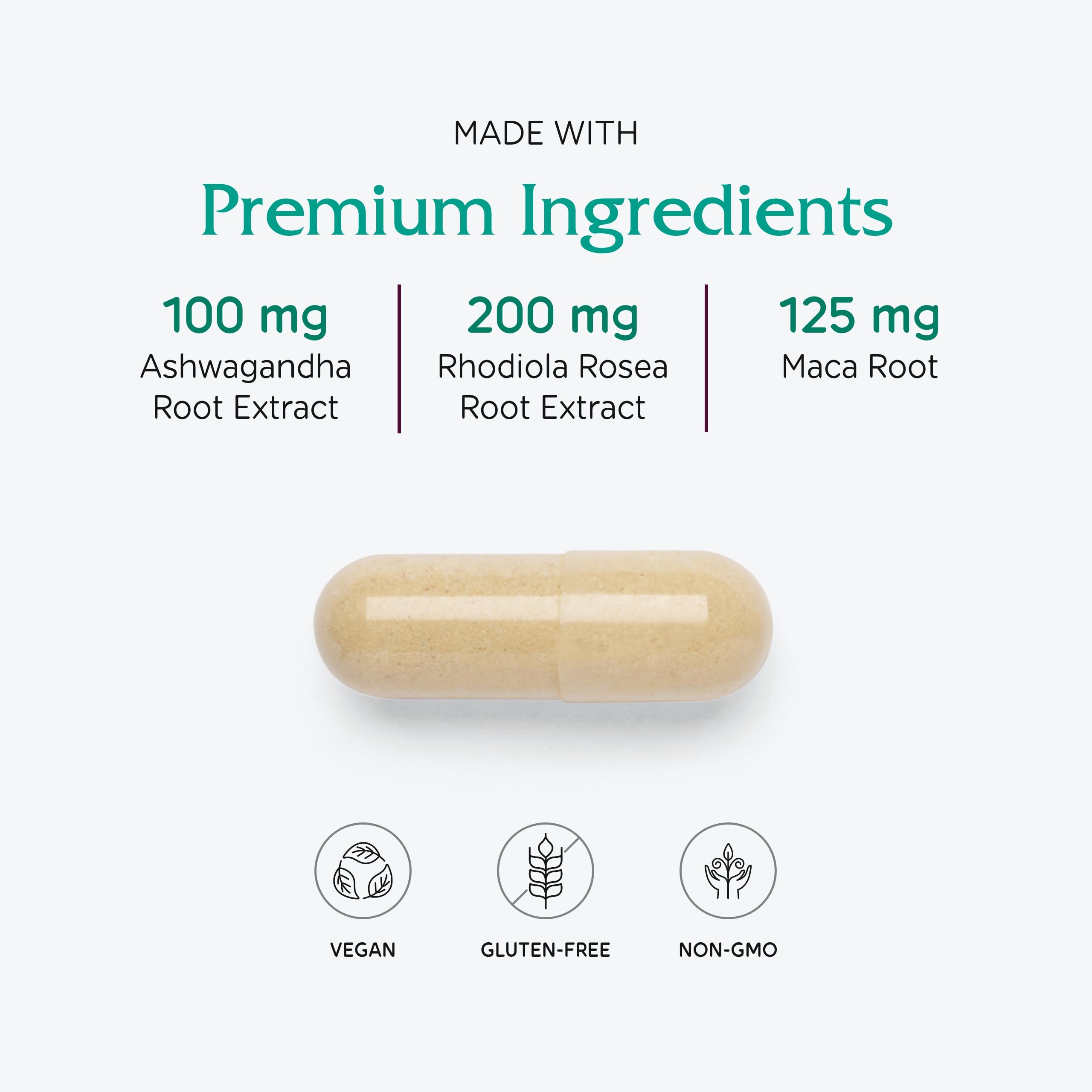 Vitanica Adrenal Assist inclut astragale, basilic sacré et schizandra dans sa formule.