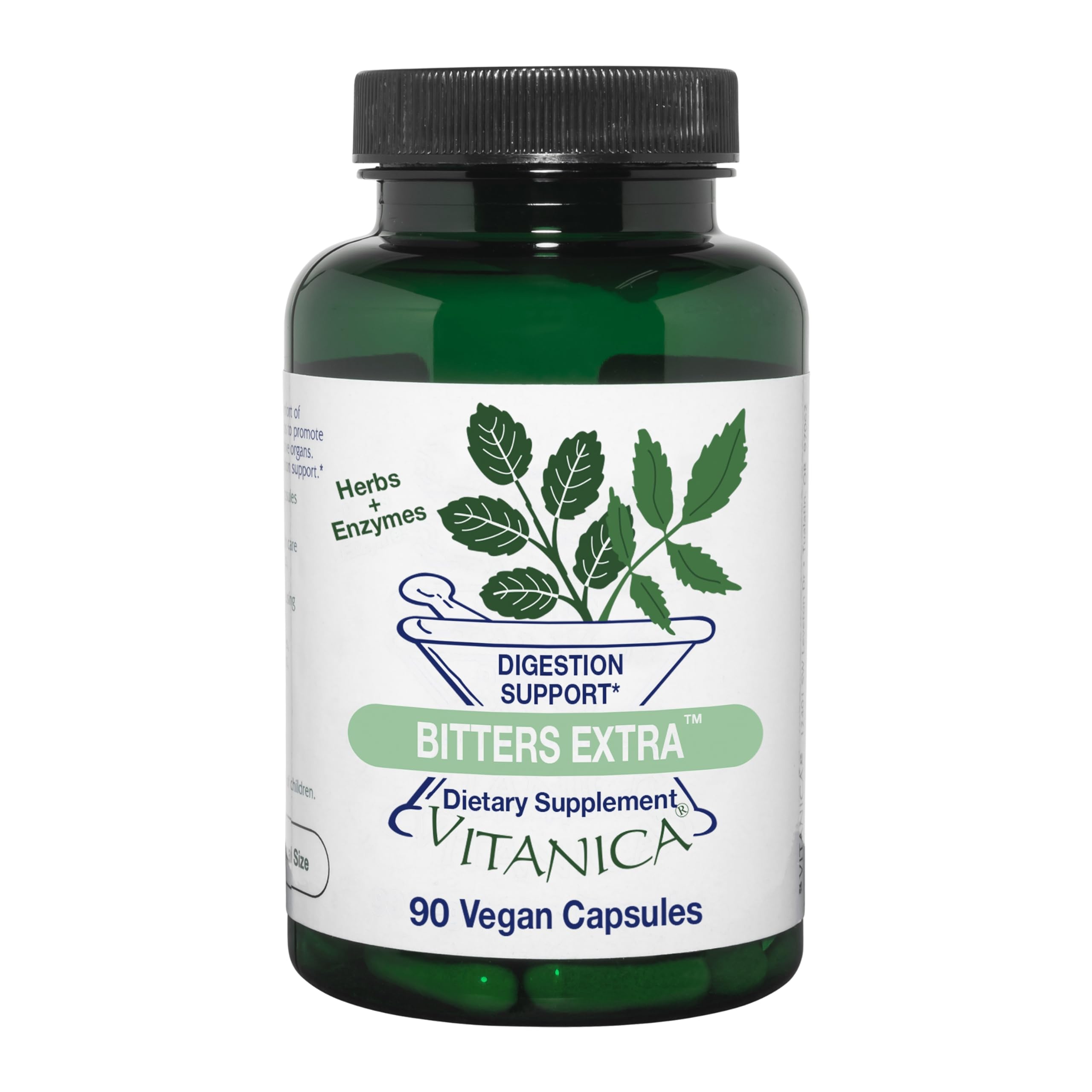 Vitanica Bitters Extra, bouteille digestions: soutien digestif possible après repas.