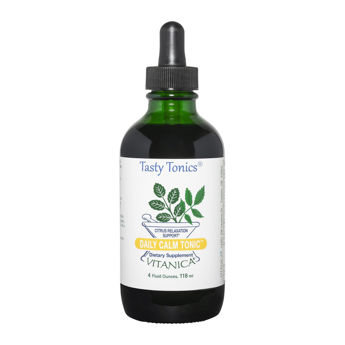 Vitanica Tonique Calme Quotidien : bouteille peut favoriser relaxation et calme intérieur.