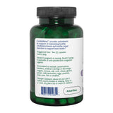 Étiquette CardioBlend Vitanica avec ingrédients clés et la qualité.