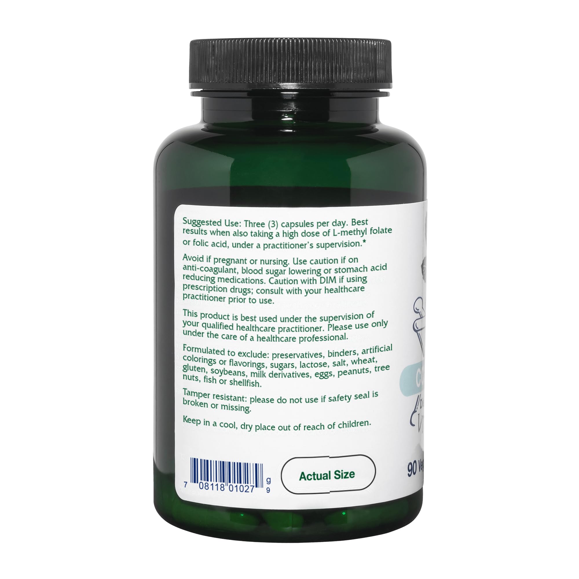 Vitanica CCDG Blend - curcuma-capsules, antioxydants potentiels pour soutenir des voies naturelles.
