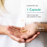 Vitanica CholestBlend dose-quotidienne: prise simple en trois capsules par jour.