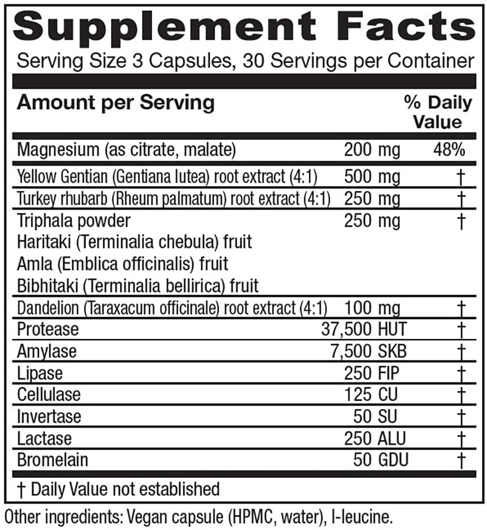 Vitanica Colon Motility Capsules visibles, faciles à avaler pour un soutien régulier.