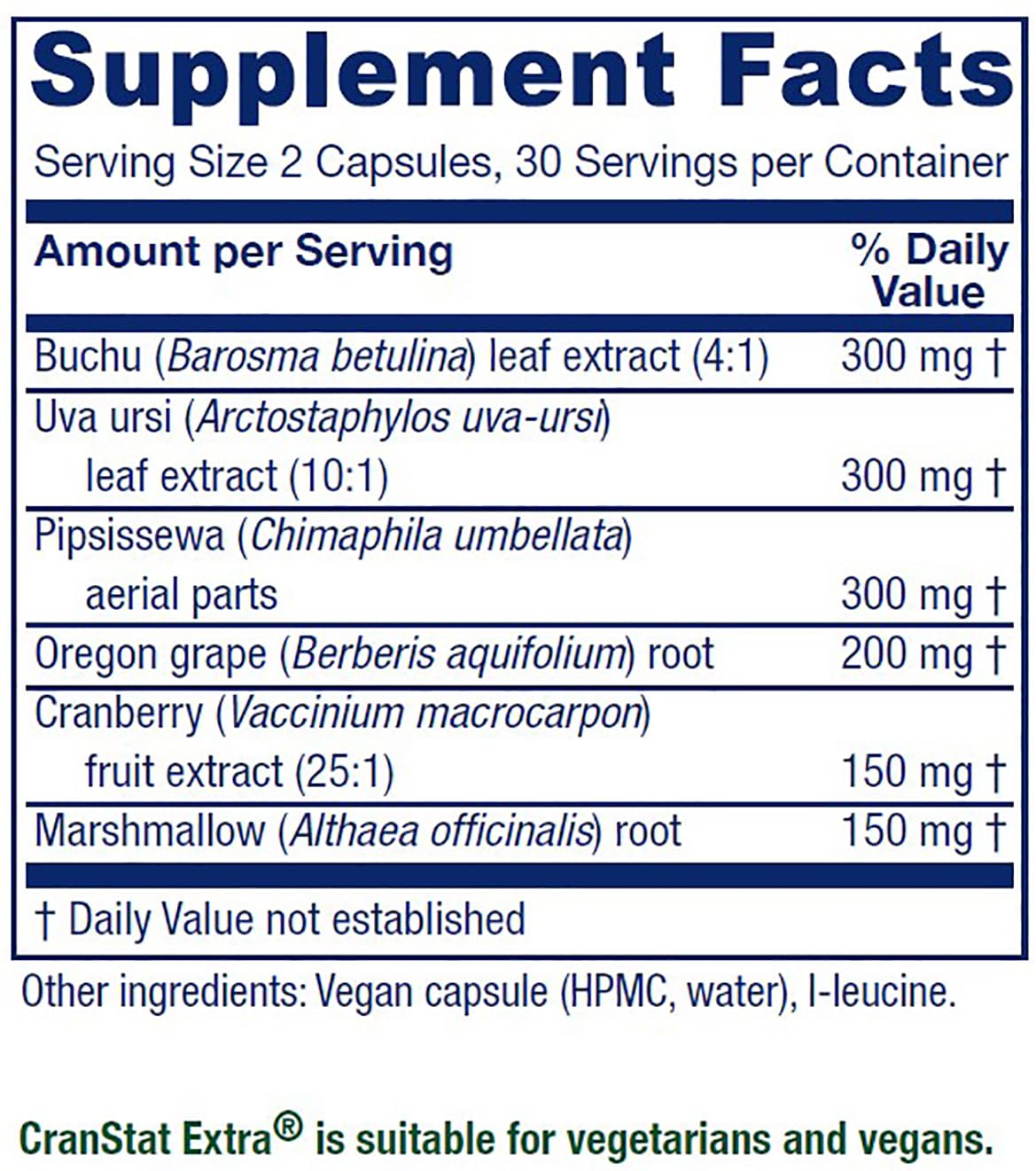 Vitanica Cranstat Extra - capsules: format pratique pour une routine quotidienne.