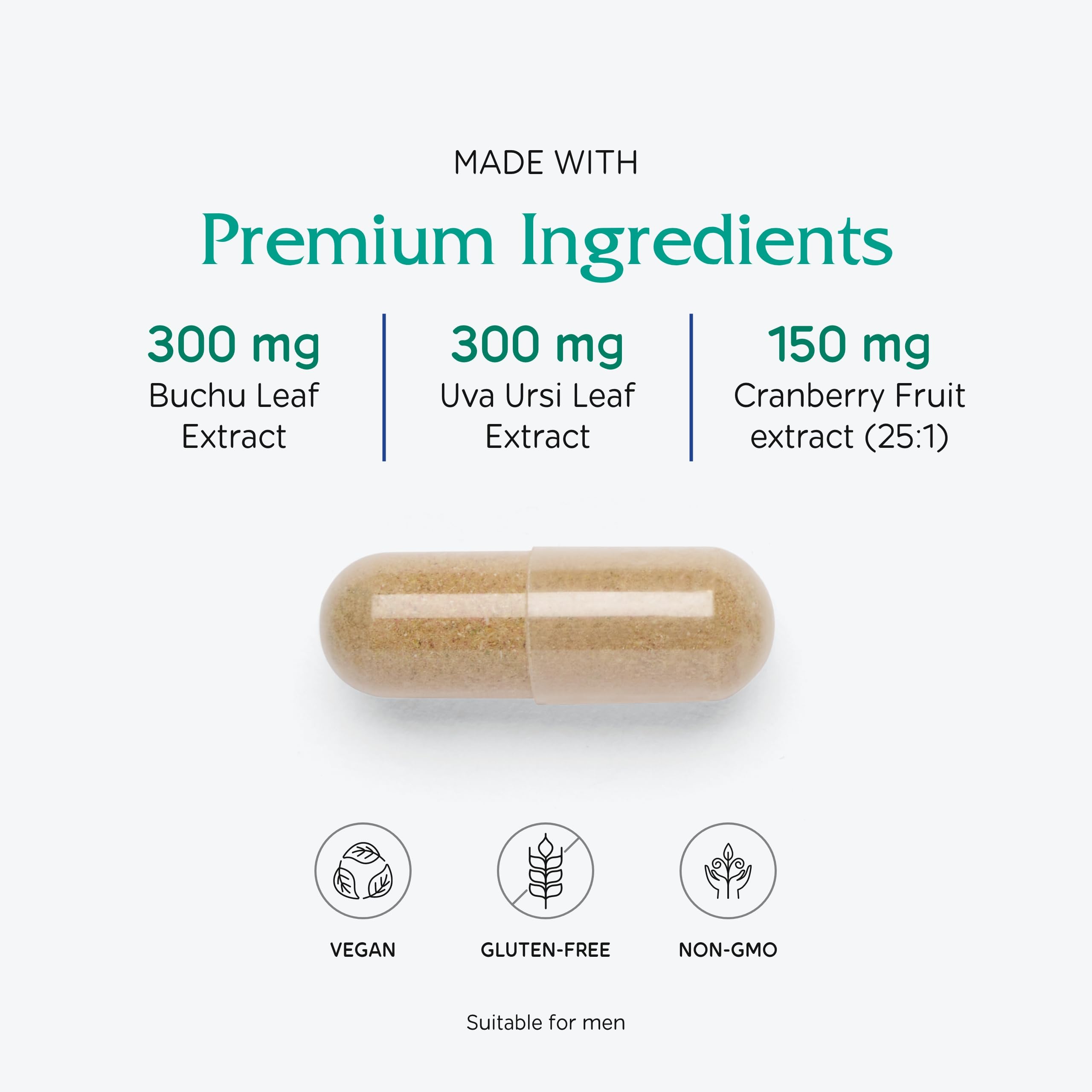 Vitanica Cranstat Extra - emballage-boite: stockage pratique et sûr des capsules véganes.
