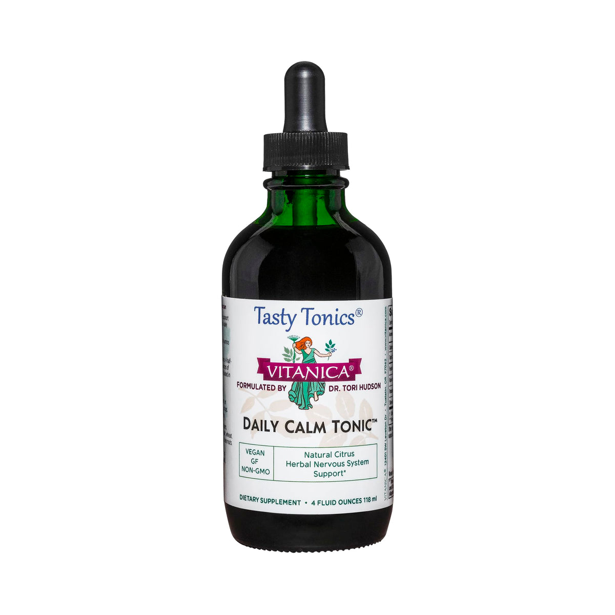 Vitanica Daily Calm Tonic — bouteille prête à favoriser une détente naturelle
