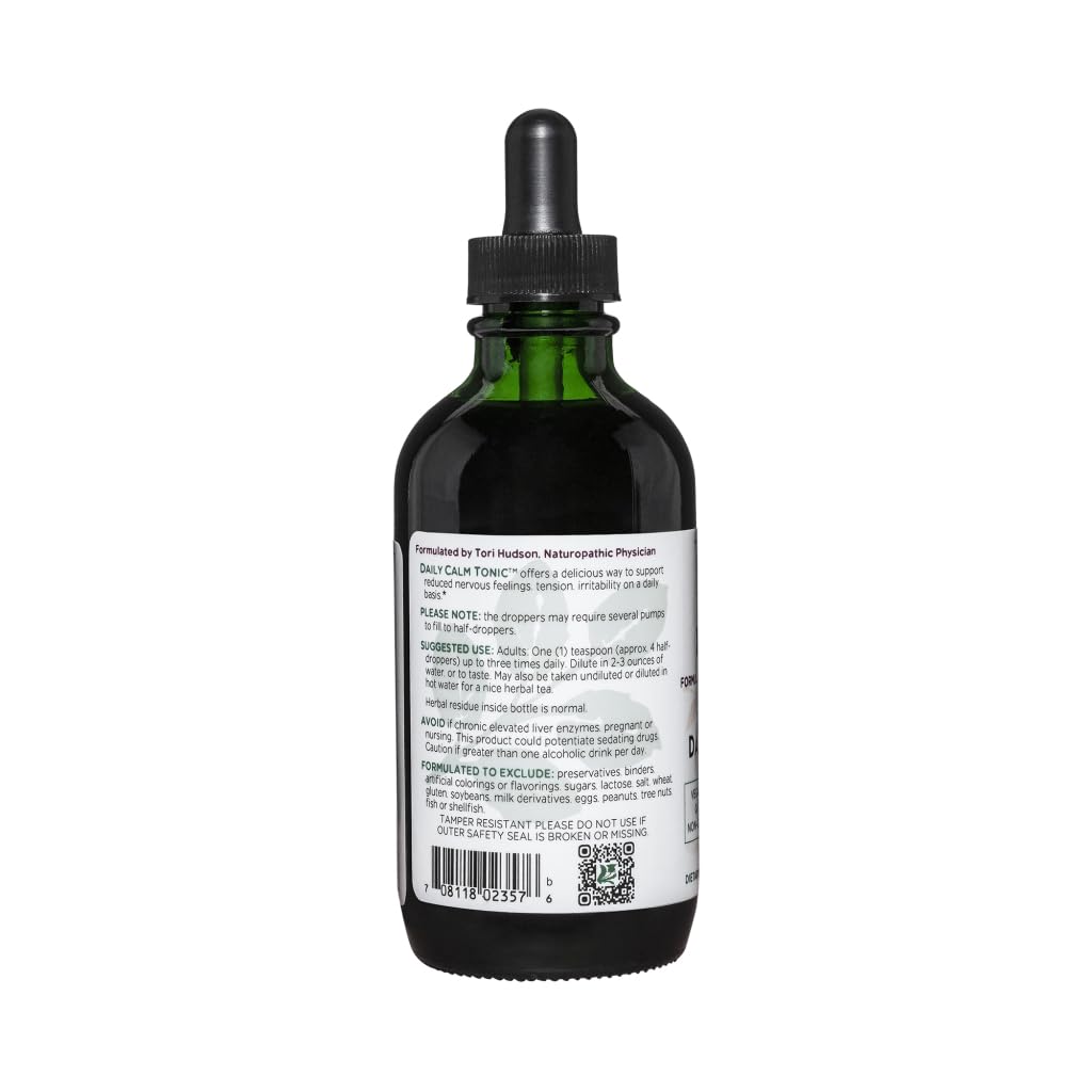 Vitanica Daily Calm Tonic — gout citron bio pour un goût frais