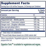 Vitanica Digestion Tonic – ingrédients fenouil et gingembre visibles, confort intestinal.