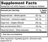 Vitanica Digestion Tonic — goût menthe rafraîchissant pour le confort digestif.