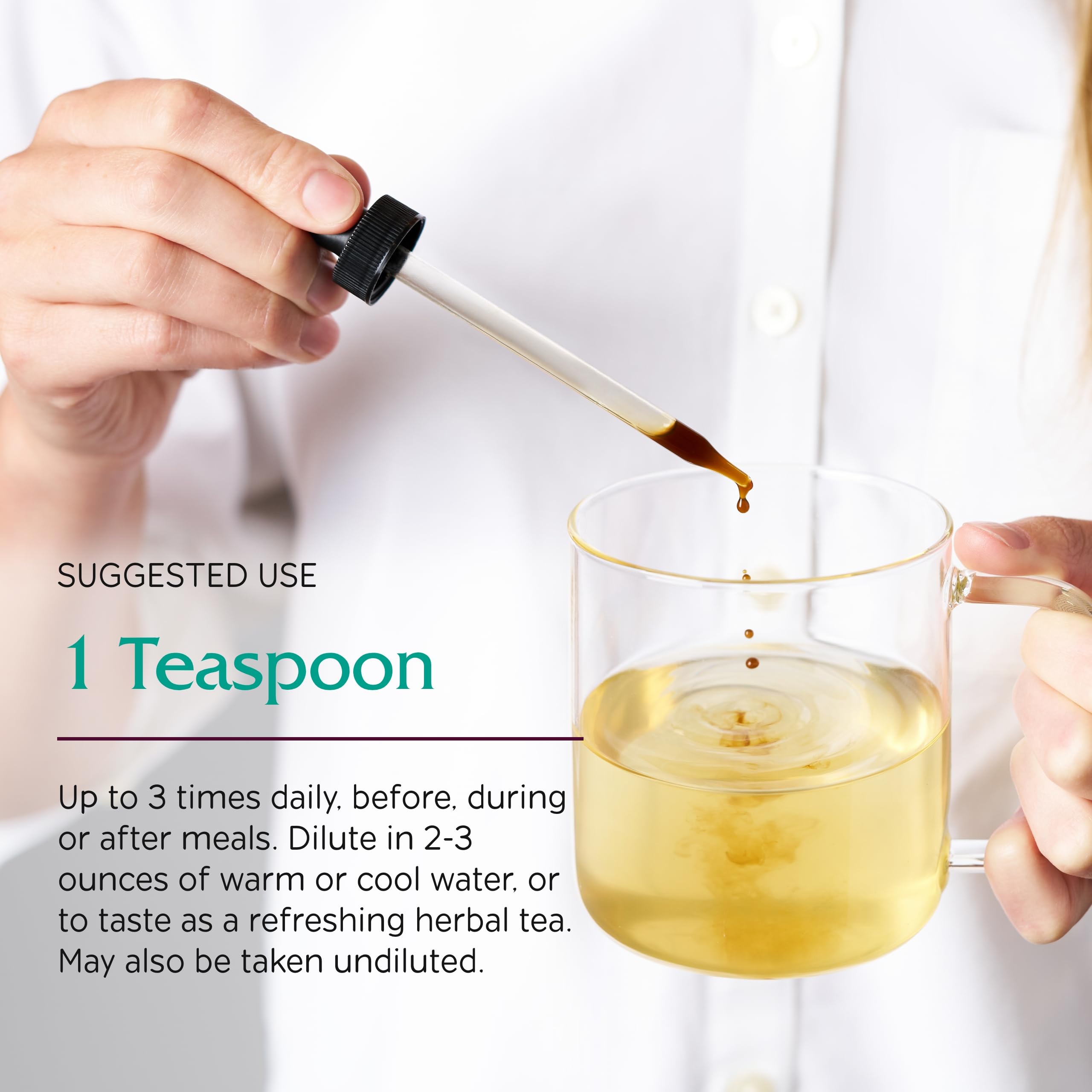 Vitanica Digestion Tonic — utilisation en infusion chaude.