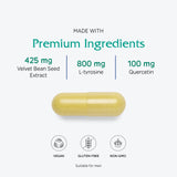Vitanica Dopamine Assist, capsules pour usage quotidien et routine matinale.