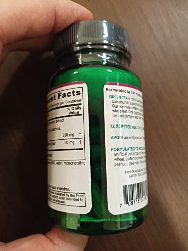 Boîte Vitanica avec capsule thé vert et indications