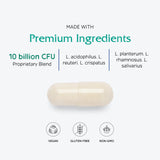 Capsules végétariennes Vitanica FemEcology pour le microbiote vaginal.