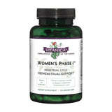 Vitanica Phase I femmes, bouteille-pilules, soutien potentiel contre PMS et confort du cycle.