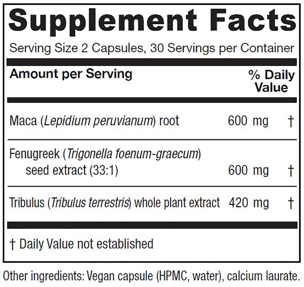 Vitanica FemVitality — emballage recto, informations naturelles sur les ingrédients.