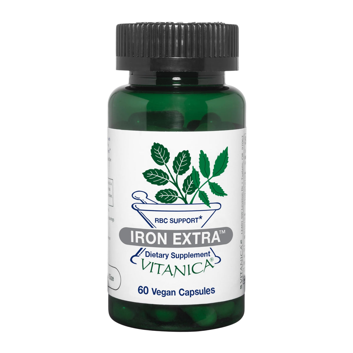 Vitanica Fer Extra - Bouteille: soutien doux du fer pour un quotidien équilibré.