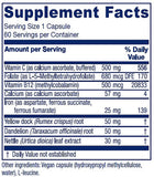 Vitanica Fer Extra - Gélules: formulation facile à tolérer et absorbable.