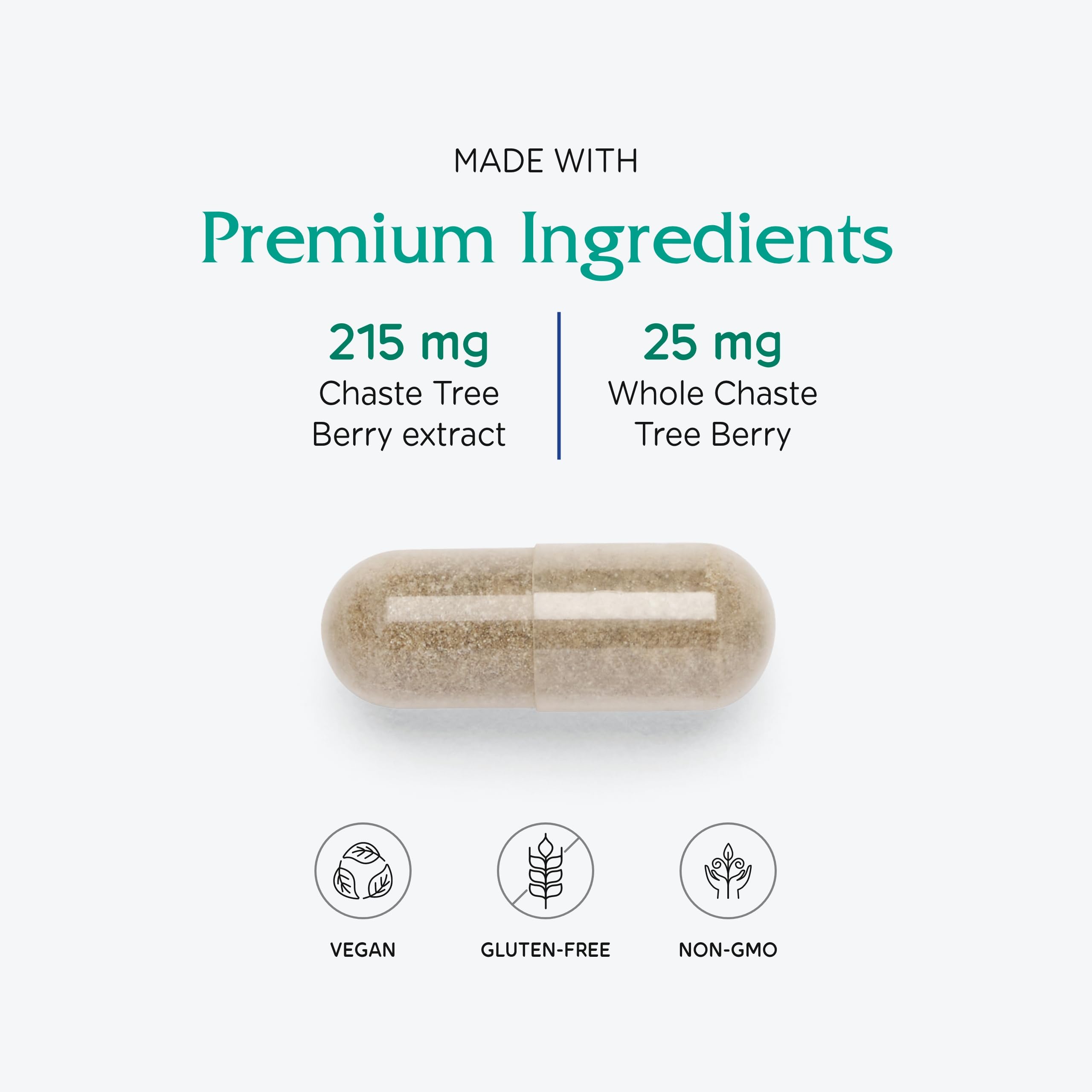 Vitanica flacon-vitex-extrait: flacon clair facilitant le dosage quotidien.