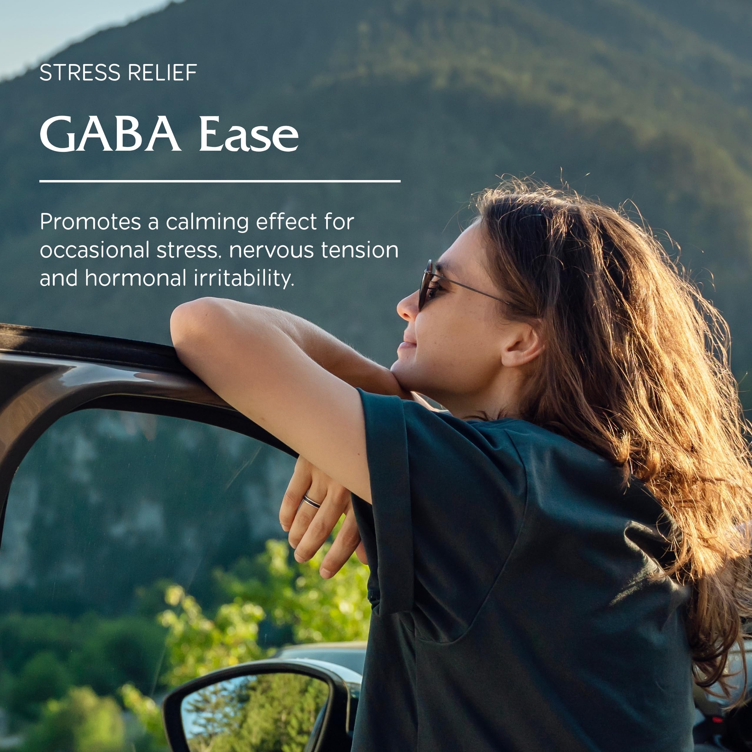 Capsules GABA Ease faciles à prendre au quotidien.