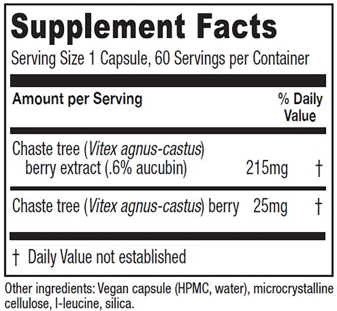 Vitanica Gélules Gattilier, capsules – usage quotidien pour l'équilibre hormonal.