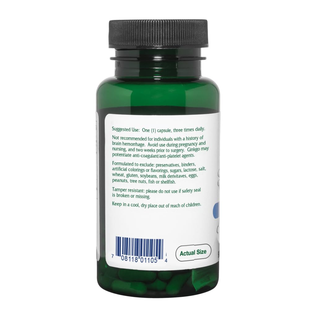 Vitanica Ginkgo Pro – capsules dans le bocal facilitant la prise
