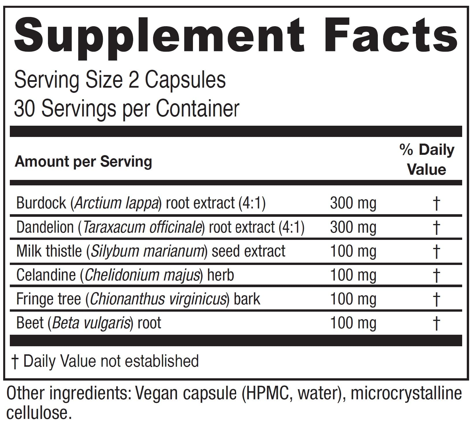 Capsules végétales Vitanica Hepafem, faciles à intégrer dans une routine végane.