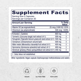 Vitanica Metabolic Manager – capsules visibles illustrant les compléments pour énergie et équilibre.