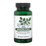 MindBlend de Vitanica : bouteille de capsules, soutien potentiel de concentration.