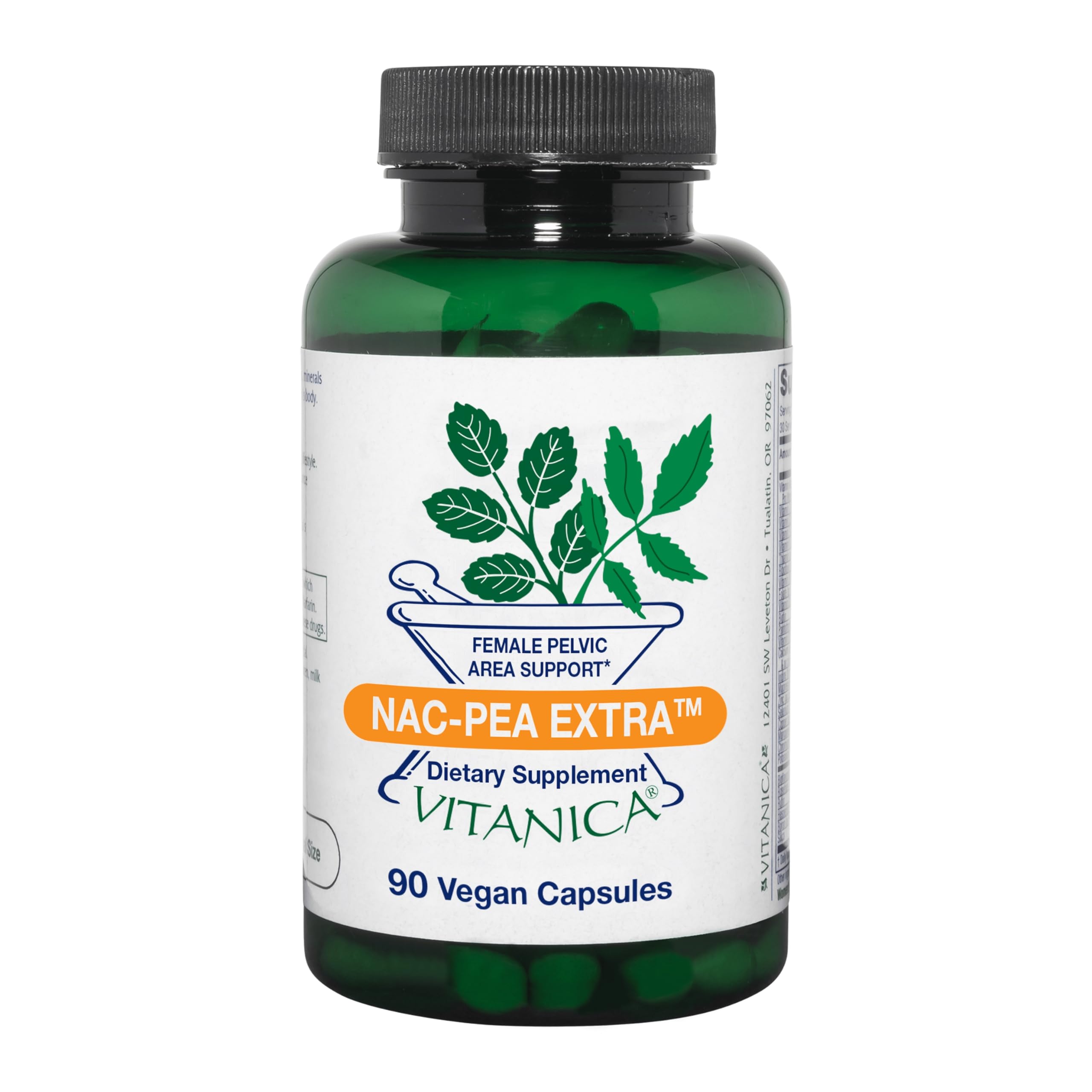 Vitanica NAC-Pea Extra Bouteille: soutien immunitaire et santé cellulaire féminine