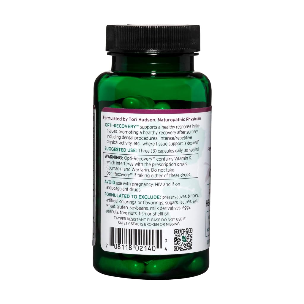 Vitanica Opti-Recovery gélules: nutriments pour soutenir les tissus et la peau.