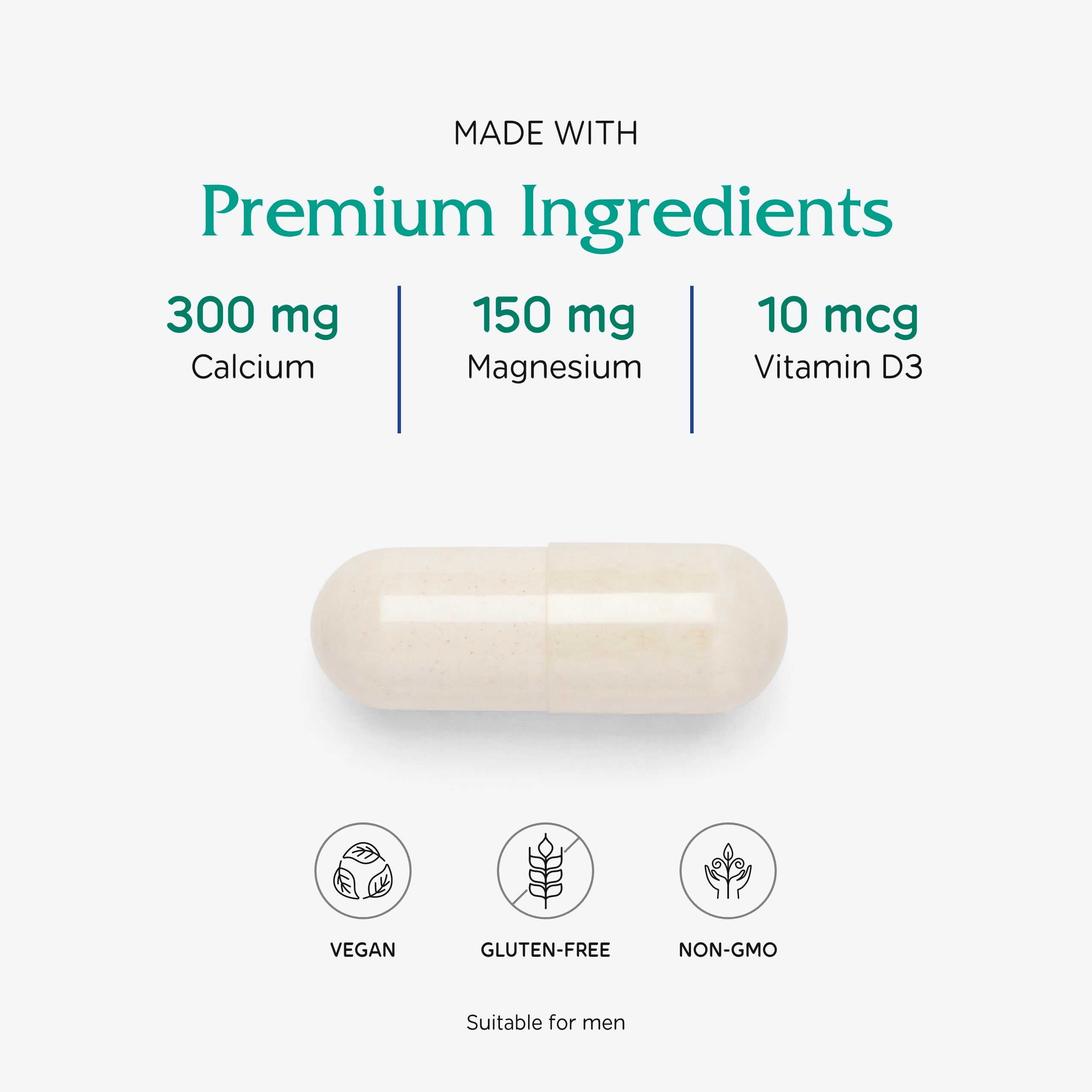 Capsules Vitanica OsteoBlend dans une routine quotidienne pour soutenir la densité osseuse.
