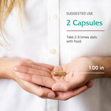 Suggestion d'utilisation: deux capsules par jour avec repas