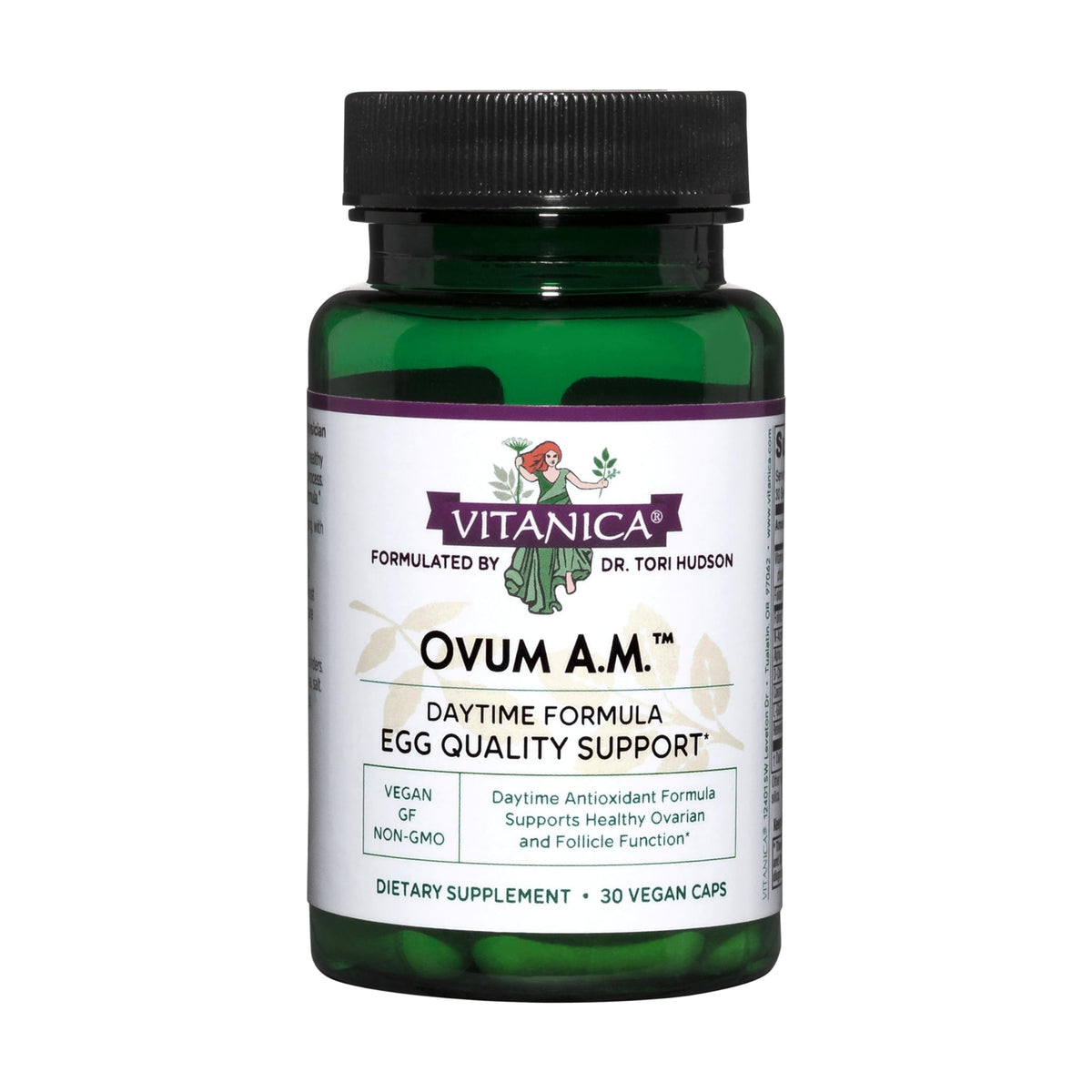 Vitanica Ovum A.M. - Bouteille jour: soutien antioxydant pour la qualité des ovules.