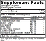 Capsules Vitanica Ovum A.M. prêtes à être prises pour bien démarrer la journée.