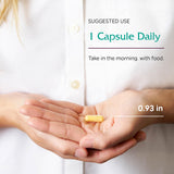 Capsules avalées avec un grand verre d'eau, routine simple.