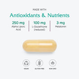 Vitanica Ovum P.M. glutathion, antioxydant maître et activité cellulaire saine