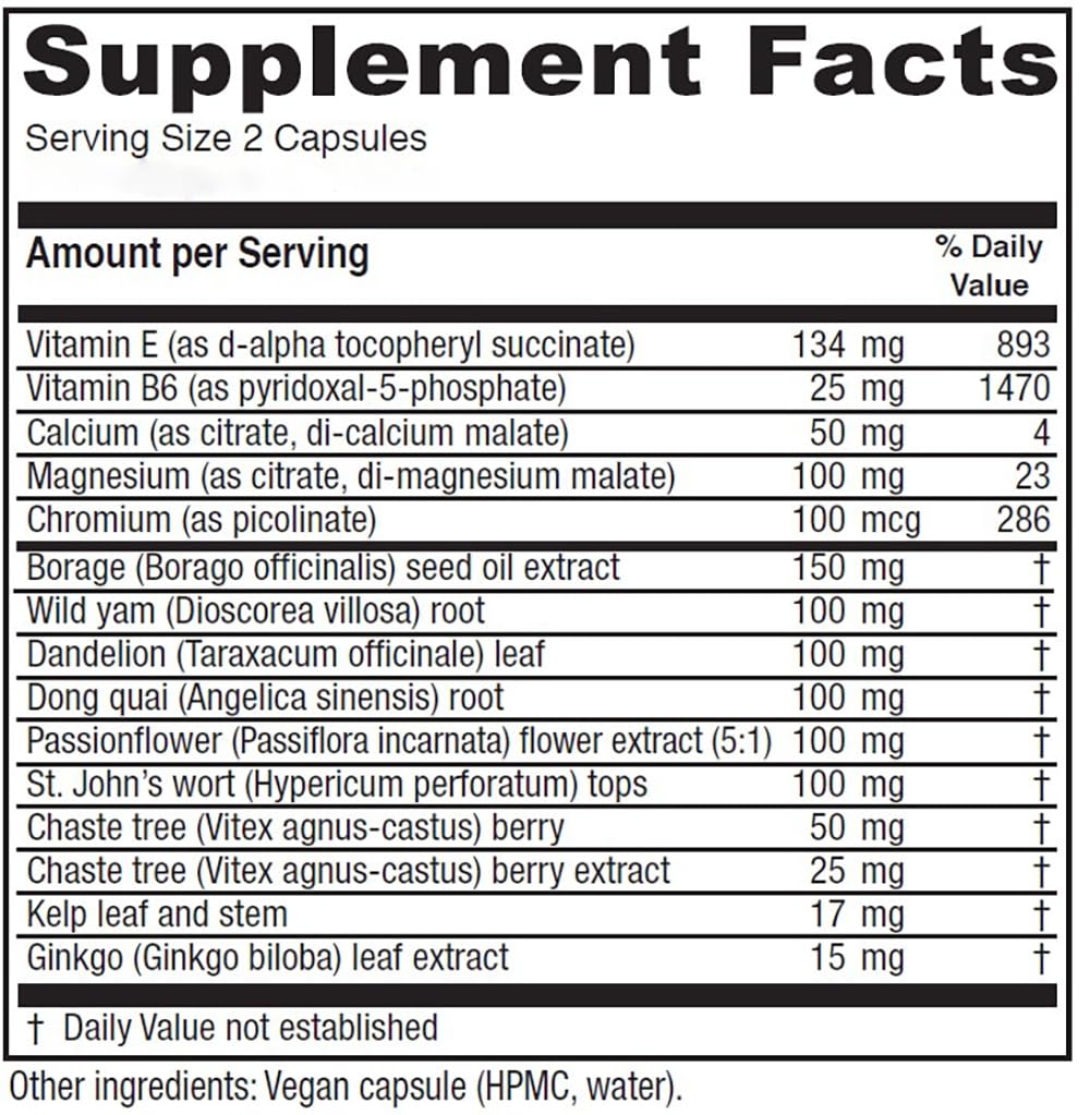 Vitanica Phase I – capsules veganes, formulation riche en nutriments ciblés.