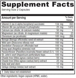 Vitanica Phase I – capsules veganes, formulation riche en nutriments ciblés.