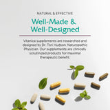 Vitanica - rhodiola et enzymes, soutien endocrinien et absorption des nutriments